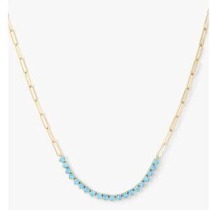 Melinda Maria Not Your Basic Samantha Tennis Necklace